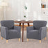 1 Grey,1PC) Stretch Chair Covers with Arms Piece Accent Chair Cover Banquet Armchair Slipcover Ice Patterned Jacquard