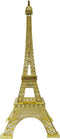 allgala Eiffel Tower Statue Decor, 15" Alloy Metal, Gold