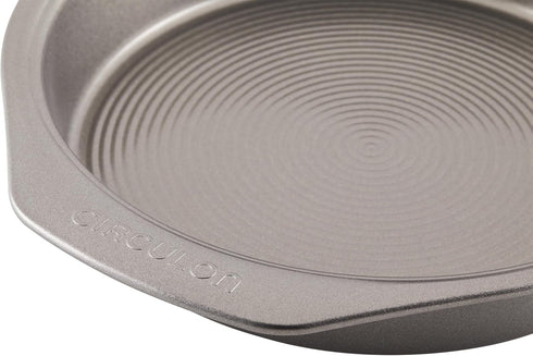 Circulon Nonstick Baking Pan, Round 9 Inch Cake Pan - Gray Nonstick Bakeware