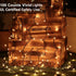 ODEETRONIC Twinkle String Lights, 21.63ft 100 Count Incandescent Brown Christmas Lights for Indoor Outdoor Decor