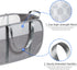 Tear Proof Pop Up Laundry Hampers with Strong Handles, Easy to Carry & Collapsible Laundry Basket, Honeycomb