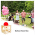 9 Holes Assemblable Wood Balloon Sizer Cube, DIY Tool for Party, Birthday & Wedding Decorations