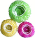TCOTBE 60 Reusable Elastic Food Bowl Storage Covers, 3 Translucent Stretchable Sizes and Colorful Dish Plate Covers