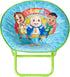 Chair,19 3+ Cocomelon Toddler Saucer Folding Chair with Cushion Featuring JJ, Cody & Nina, Kids Lounge Chair, Ages