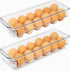 Egg Holder for Fridge 12 count 2 Pack Egg Container for Refrigerator