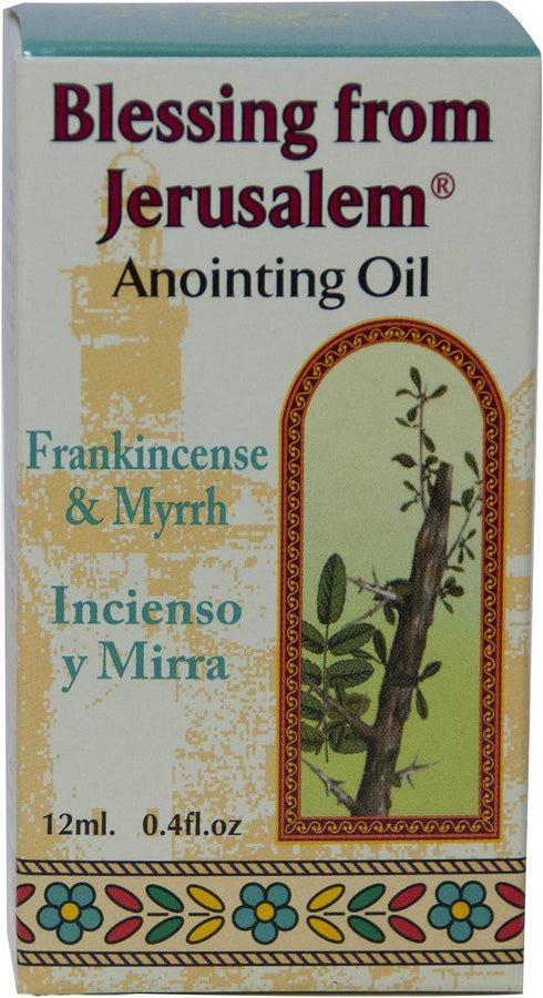 Anointing Oil 12ml - Blessing from Jerusalem (Frankincense and Myrrh)