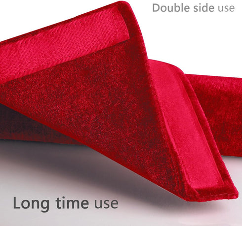 OUGAR8 Refrigerator Door Handle Covers, Red, Keep Kitchen Appliances Clean from Smudges & Stains