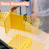Universal 27-gal. Tough Storage Tote Divider, 6-slot Strong Box Divider for Storage Containers, Easy to Attach