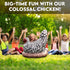 Cawowa Inflatable Chicken, Decorations for Birthday Party Supplies Toy, Wild West Farm Theme Gifts, Blow Up Hen Decor