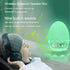 NNDHYA ZQY002 Dinosaur Egg Kids Clock | Alarm Clock | Colors Night Light | Lullaby Sound Machine |Bluetooth Speaker