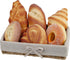 Funzhan 6pcs Artificial Bread Decoration Fake Bread Donut Baguette Croissant Display Models Realistic