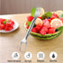 2 in 1 Stainless Steel Watermelon Slicer Cutter, Dual Head Fork Slicer, Fruit Cutting Tool for Picnics