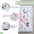 Maison d' Hermine Oven Mitt & Pot Holder Set - 100% Cotton, Heat Resistant BBQ Cooking Gloves (Blossoms In Spring)