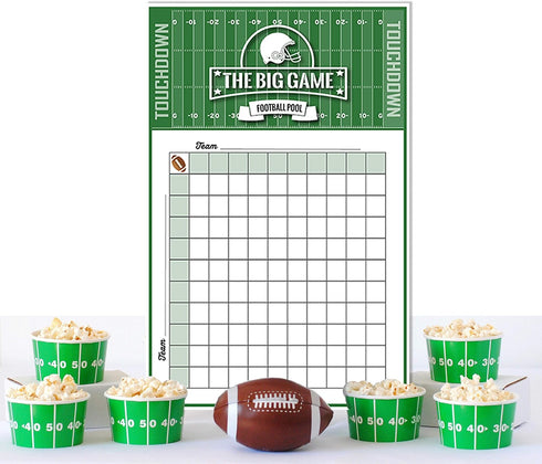 2026 1 (11x17 inch) Katie Doodle - Superbowl Party Decorations - (Made in the USA) - Essential Super-Bowl Party