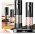 Gaivis Electric Salt and Pepper Grinder Set - Rechargeable Automatic Salt and Pepper