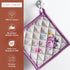 Maison d' Hermine Pot Holders Set of 2, 100% Cotton Heat Resistant Potholders 8" x 8" for BBQ, Cooking, Baking, Pivoine