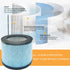 Compatible with TOPPIN TPAP002 HEPA Comfy Air C1, Part # TPFF002, 4in1 H13 High-Efficiency Filters, 2 Packs