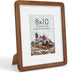Dreamland 8x10 Picture Frame with Mat for 5x7, USA-Sourced Natural Walnut Wood