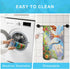 Elisstaence 40"x16" Upgrade Cartoon Baby Bath Mat Non Slip - Extra Long Bathtub Mat for Baby Eco Friendly Durable Bath