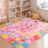 4x5, Ultra-Soft Kids Rug Washable Non-Slip Toddler Play Mat, Educational Learning Carpet for Nursery Bedroom Classroom