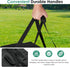 4 Packs 39" 12" 20" Folding Chair Storage Bag, Waterproof Large Carry Bag for Plastic, Resin, and Wood Folding Chairs