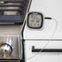 Escali Touch Screen LCD Display Digital Timer, Oven Safe Stainless Steel Probe, Black