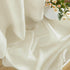 HLC.ME 2 Piece Semi Sheer Voile Window Curtain Grommet Panels, 54" W x 95" L, Beige