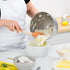 Tovolo Flex-Core Apricot Wood-Handled Spoonula, Silicone Spoon Spatula Head with Ergonomic Grip for Cooking & Baking