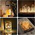 2 50LEDs 2 16.4) BXROIU x Fairy Lights Battery Operated, Silver Wire Mode Chains String Lights for Bedroom Christmas