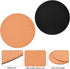 6" Cork Coasters, Round Cork & Plastic Plant Saucers for Gardening, Absorbent Cork Mat for Drinks, Set of 2