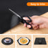 Shelf Liners for Kitchen Cabinets, Non-Adhesive EVA Material Drawer Liner, Washable Fridge Liner 11.8 x 59 Inches Black