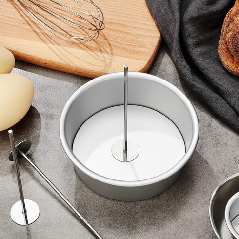 Cake Heating Rod 5.71 Inch Stainless Steel Baking Nails for Cakes, 8 Pcs Baking Stick Supplies