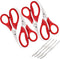 Criativo live 8 pieces 7 Professional and durable Seafood scissors crab cracker stainless steel