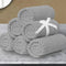 VOOVA & MOVAS Grey Washcloths 6PC (13"x13") - 100% Cotton | Lightweight