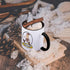 3dRose Funny Worlds Greatest Scout Leader Cartoon Mug, Two Tone, 11 oz, Black/White