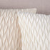 MADIZZ Set of 2 Super Soft Velvet Decorative Throw Pillow Covers, 22x22 inch White Square Cushion Case for Sofa