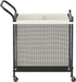 Laundry Hamper with Wheels - 2 Section Laundry Basket 120L, Removable Washable