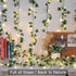33ft 100 suddus Vine with Fairy Lights Plug in, LED Ivy String Lights Connectable with Remote, Leaf Light for Bedroom
