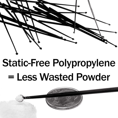 Super Durable Static-Free 6-10 Mg Micro Scoop, 25 Pk BPA Free, Dishwasher Safe Measuring Spoons for Nootropic