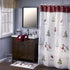 SKL Home Christmas/Gift Woodland Winter Snowman Bath Towel, Red