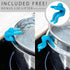 SleepySpoon Spoon Rest for Kitchen Counter, Pot Lid Holder and Spoon Holder, Keeps Countertops Clean