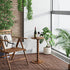 UTBT005F Round Side Table, Small Drink Table for Small Spaces, Pedestal End Table for Living Room, Modern Accent