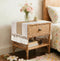 yuboo Boho Table Runner Short, Small Neutral Spring Table Runner 36 Inches,