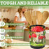 Countertop, Counter Taesun Mushroom Utensil Holder, Mushroom Kitchen Decor Utensil Organizer for Farmhouse Metal