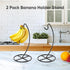 Beesini 2 Pack 15LB Counter, Banana Holder, Banana Tree Stand Metal, Banana Stand Holder, Holds Up to Banana or Grape
