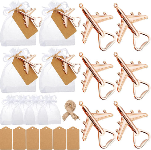 50 Pcs Airplane Bottle Opener Air Plane Beer Opener Aviation Veteran Opener