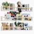 Fixwal Nursery Book Shelves, 23.6 Inch Floating Bookshelves for Wall Set of
