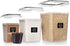 Shazo Flour Sugar Storage Containers Set of 3 (6L, 2.9L, 1.1L) Large