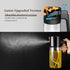 2 1 17.2oz/511ml Glass In Olive Oil Dispenser Bottle for Kitchen Gadgets, Olive Oil Sprayer for Cooking (Transparent)