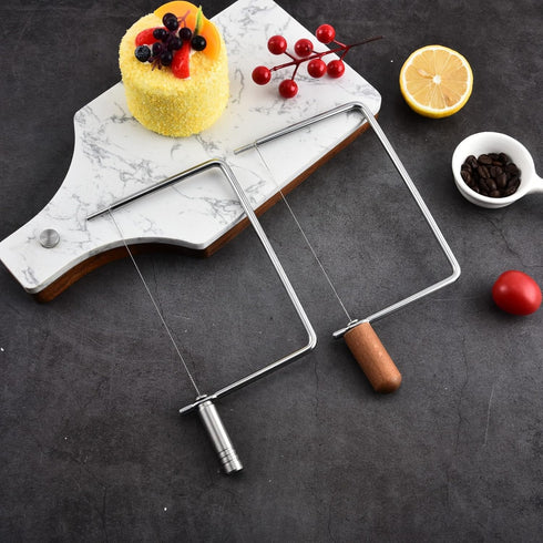 Cheese Slicer Accessories Kit - Stainless Steel Cheese Cutter Components for Giftable Cheese Cutting Boards